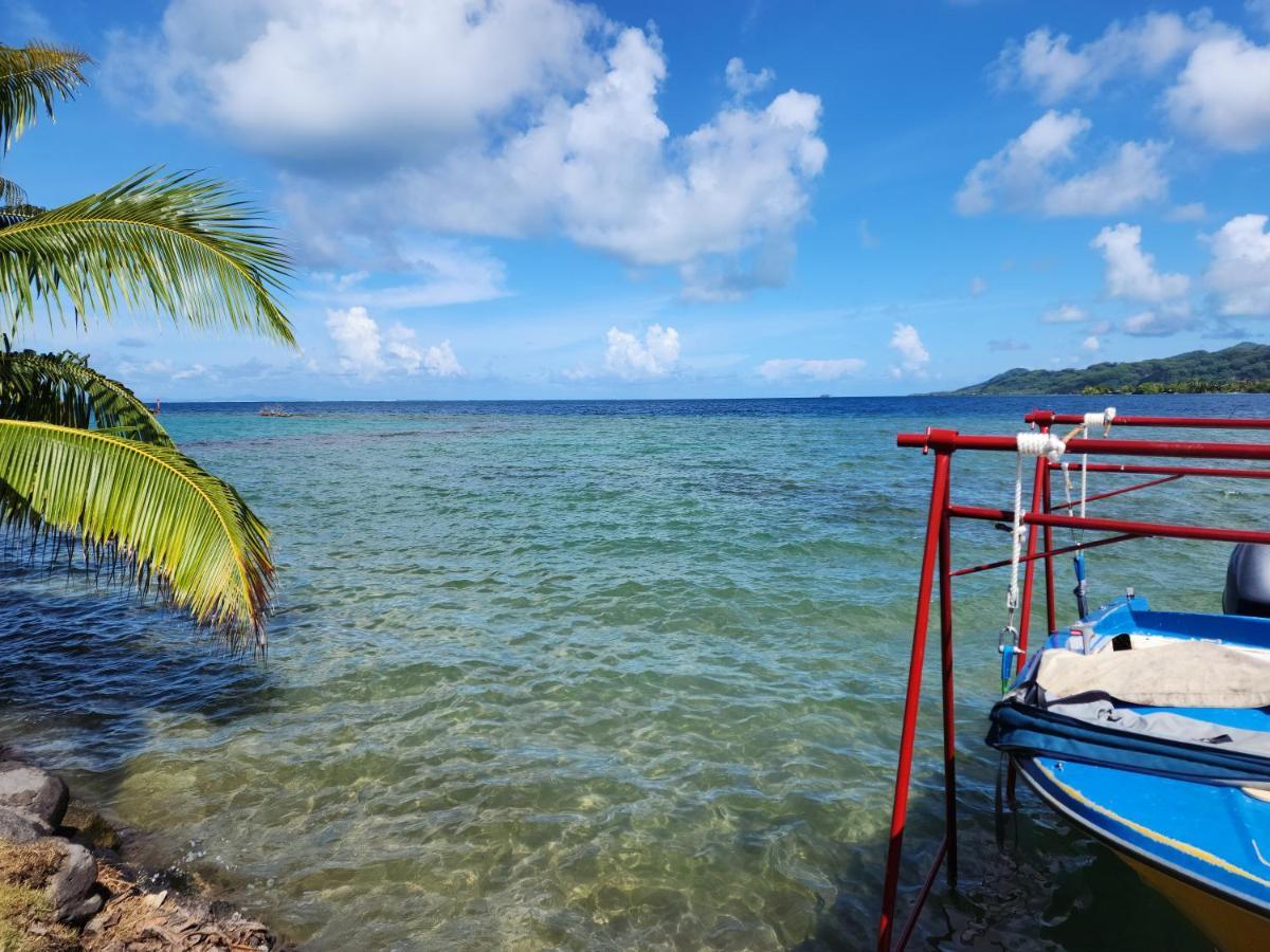 Villa De La Baie Raiatea - Bord De Mer Утуроа Екстериор снимка