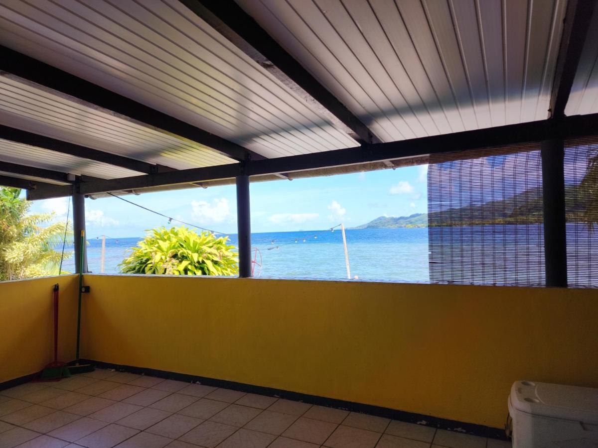 Villa De La Baie Raiatea - Bord De Mer Утуроа Екстериор снимка