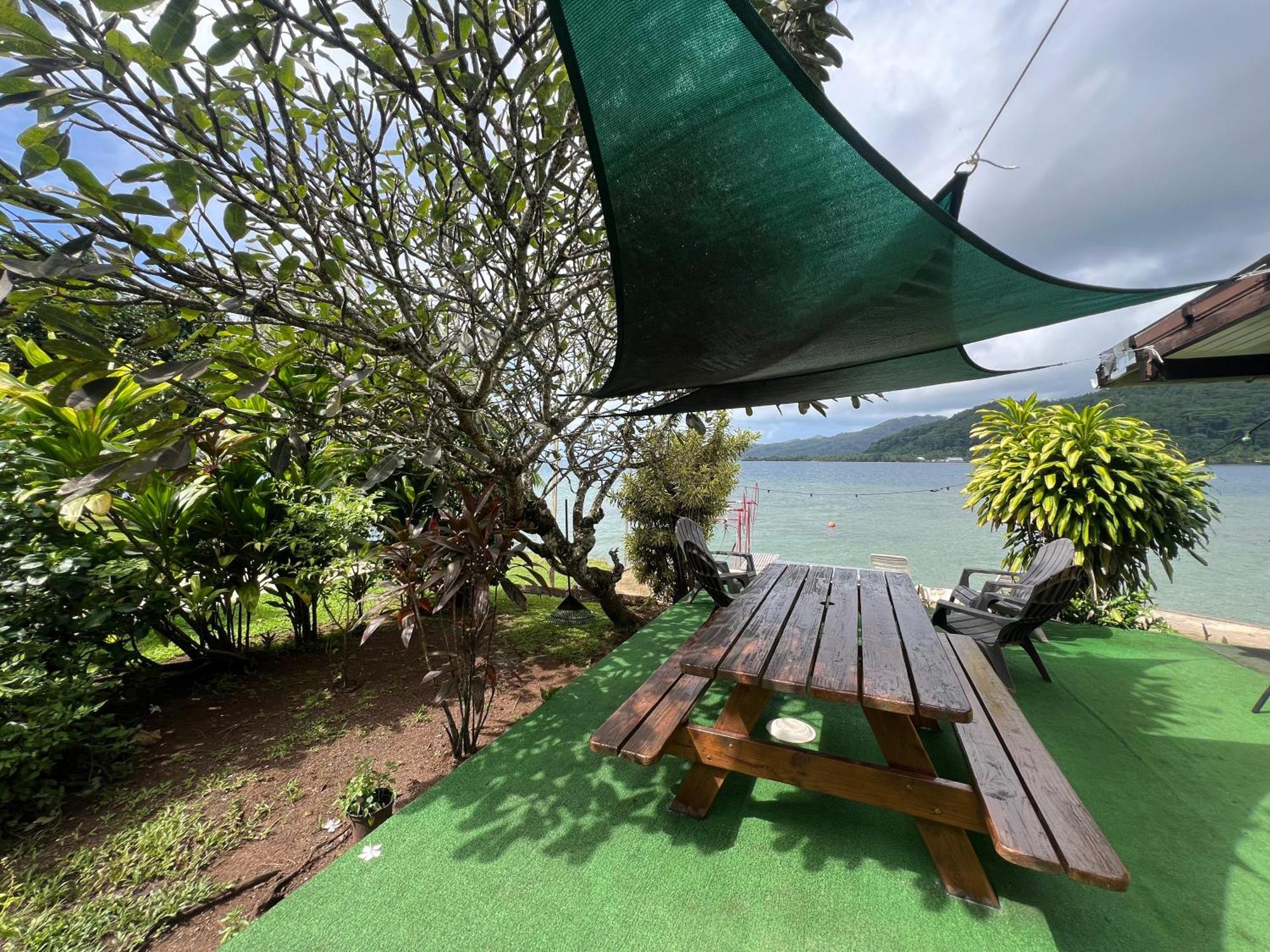 Villa De La Baie Raiatea - Bord De Mer Утуроа Екстериор снимка