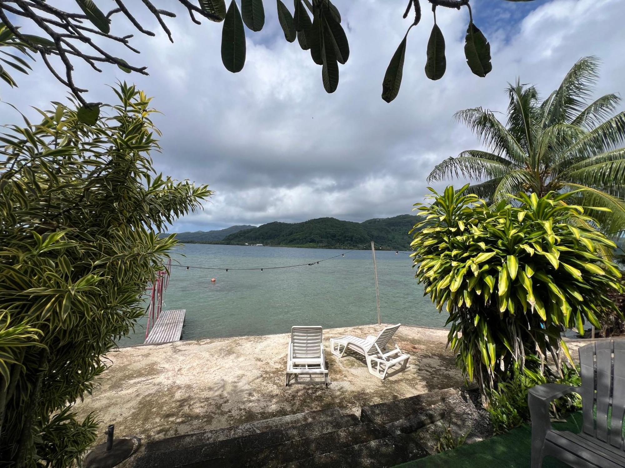 Villa De La Baie Raiatea - Bord De Mer Утуроа Екстериор снимка
